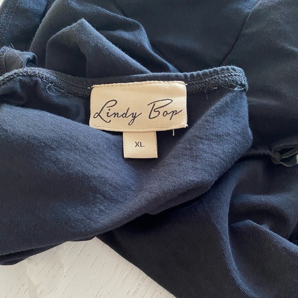 Lindy Bop - Black Haulter Top - Picture 7 of 7